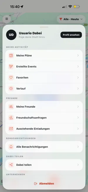 Dabei- screenshot 2