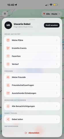 Dabei- screenshot