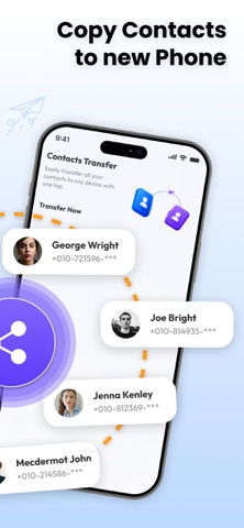 Transfer Contacts App iPhone screenshot