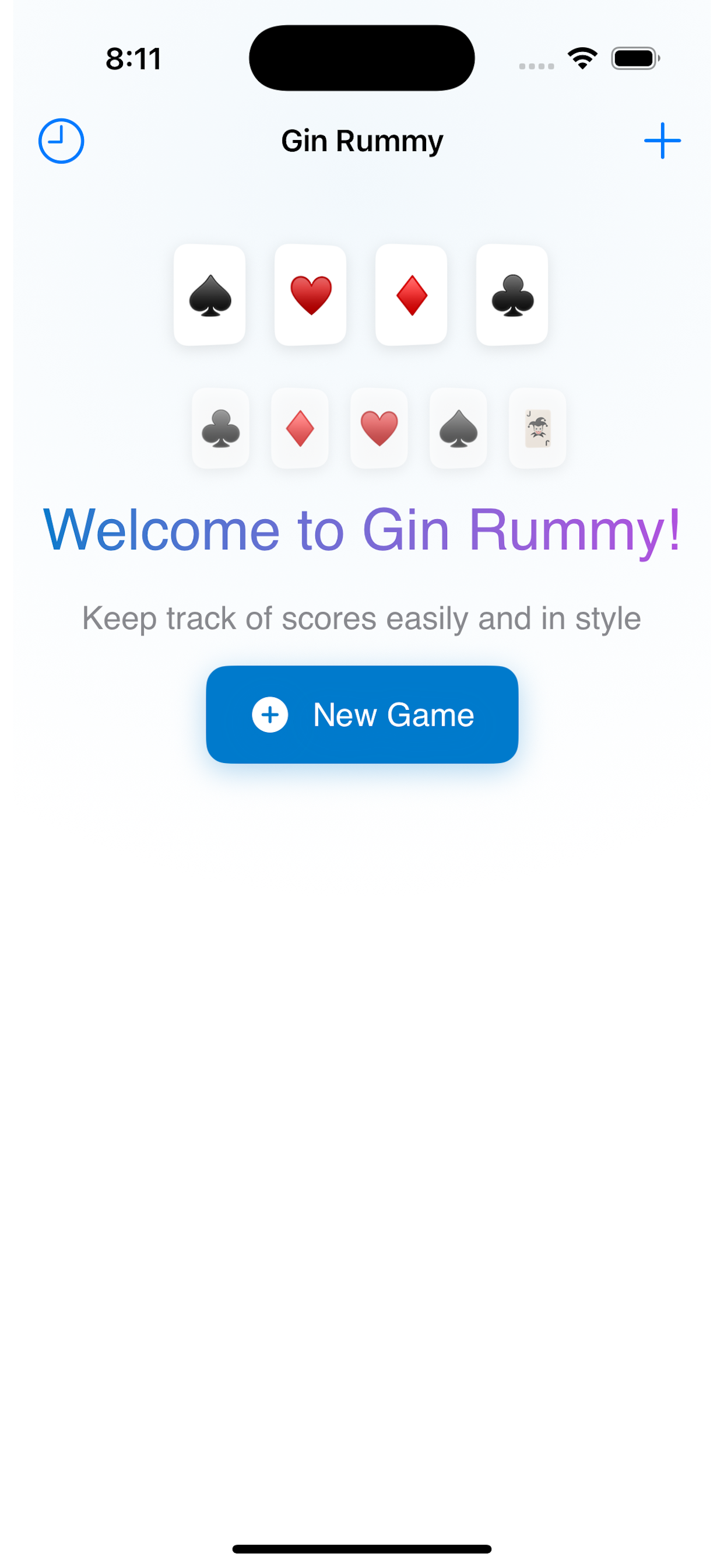 Gin Rummy Score