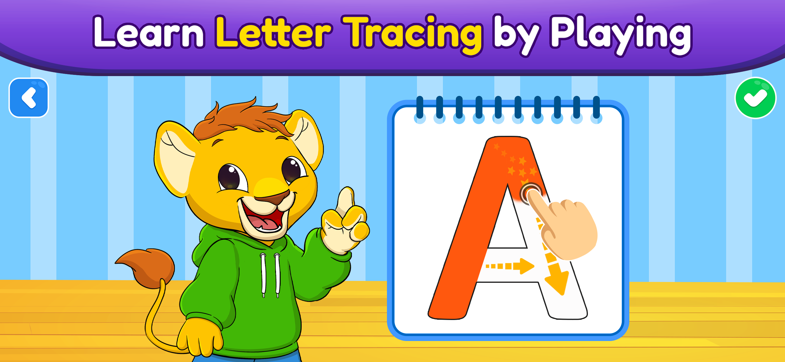 Alphabet tracing & flash cards