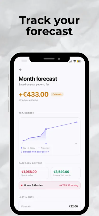 Screenshot 4 von 6 zu Lumi: Bills & Spending Log