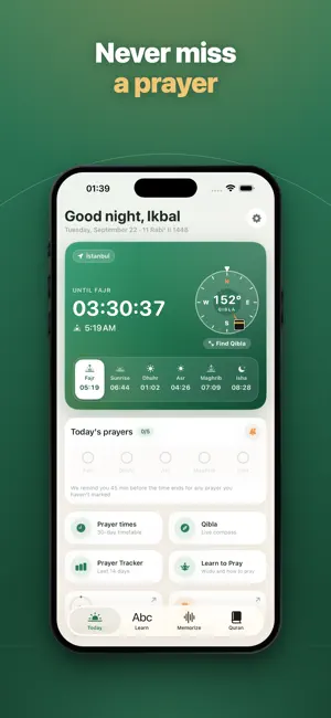 Learn Quran: Read & Tajweed screenshot 1