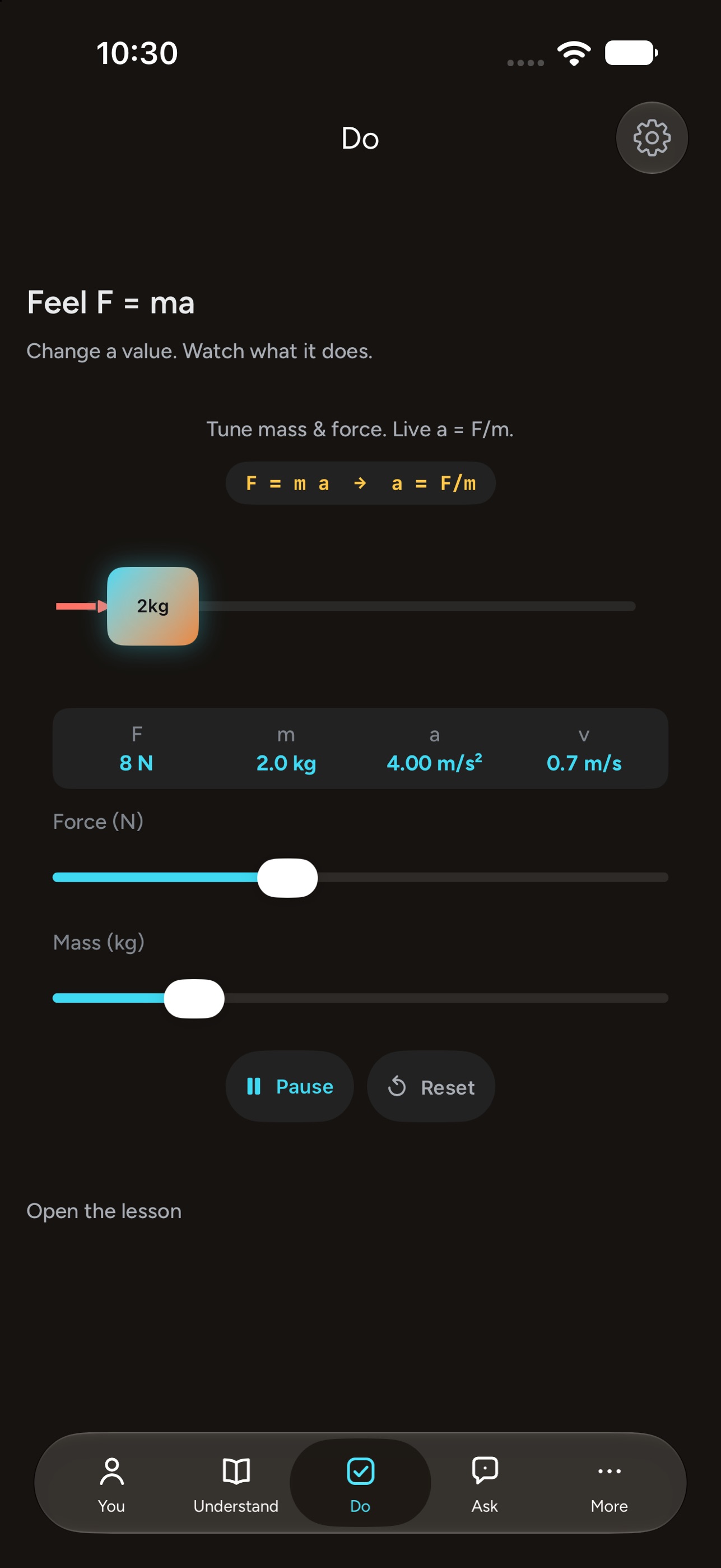 Screenshot 4 of OmniPhysics
