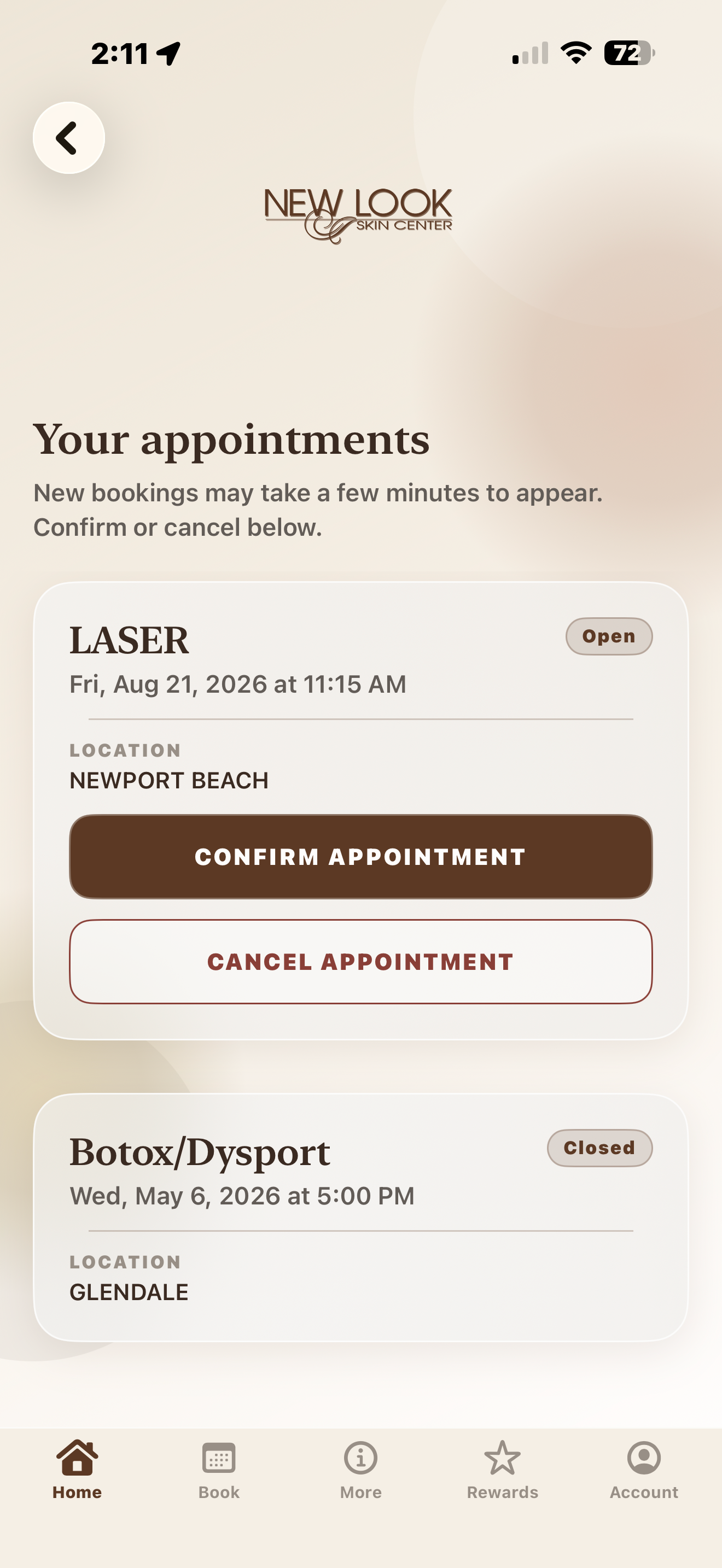 New Look Skin Center screenshot 4