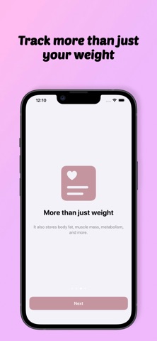 TrackMe - Weight and body Screenshot 10 of 10