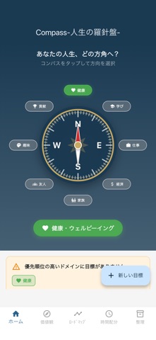 CompassLife - 人生の羅針盤 screenshot