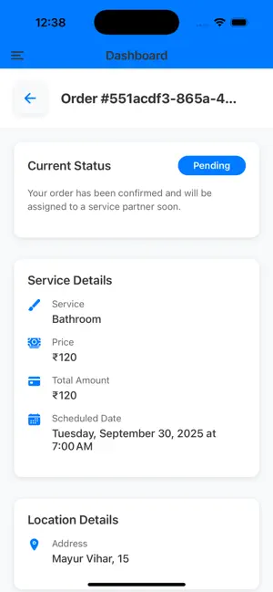 Broom: Home Cleaning Services screenshot 3