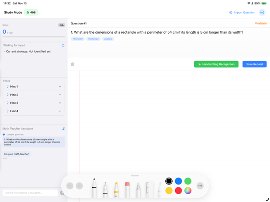 Math-Tutor AI app screenshot 2