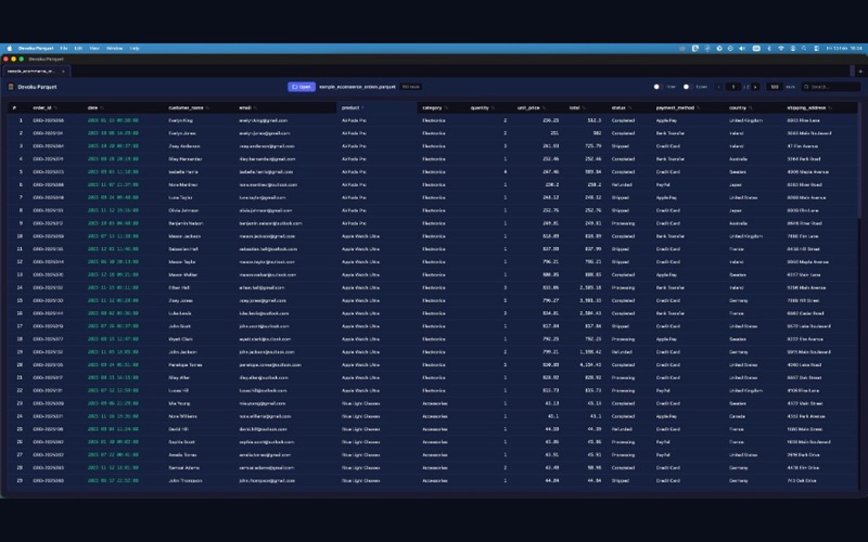Devoku Parquet screenshot
