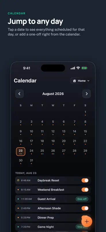 Automation Schedule screenshot 3 of 4