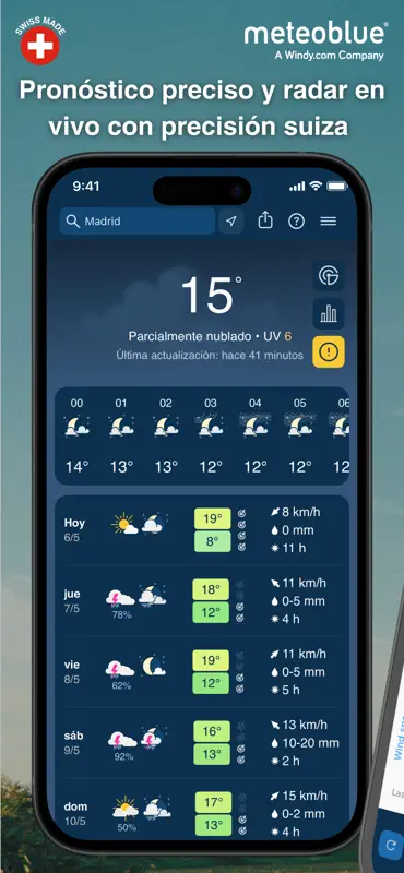 meteoblue tiempo y mapas screenshot 1 of 9