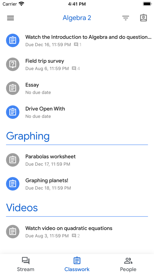 #2. Google Classroom (iOS) 由: Google