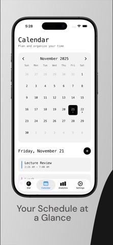 Dialed: Radial Day Planner Screenshot 2 of 8