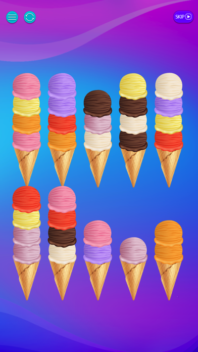 Ice Cream Sorting Screenshot