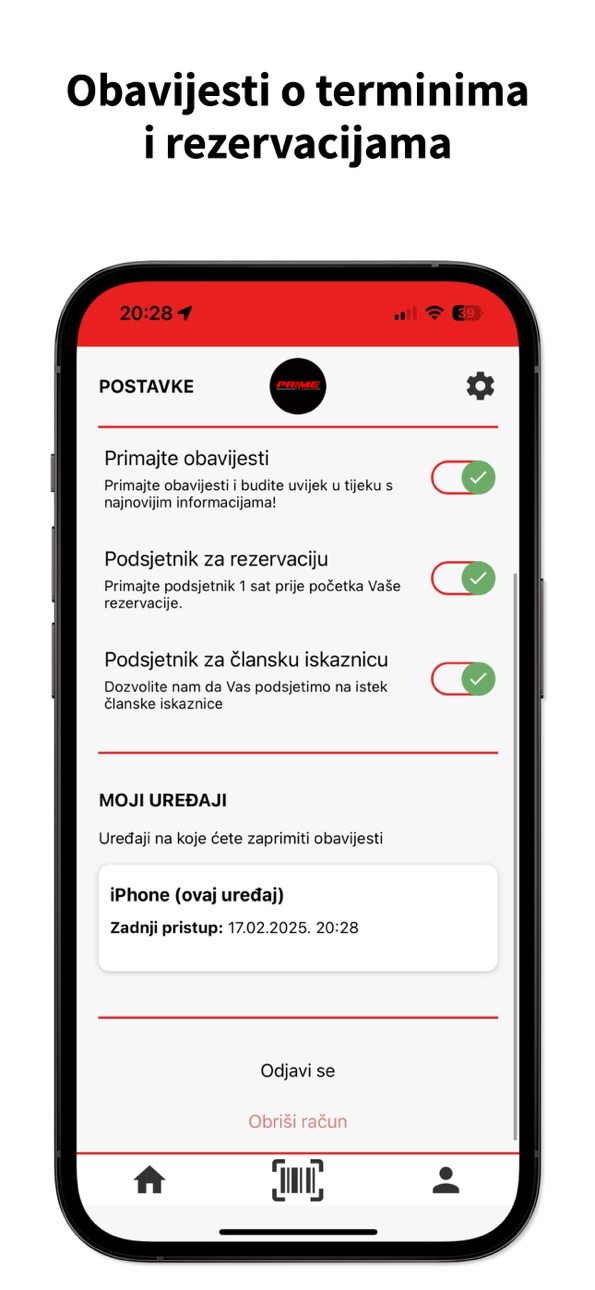 iPhone screenshot