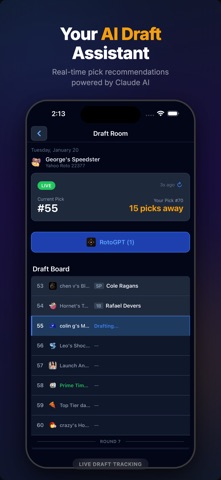 RotoAgent - Fantasy Baseball Screenshot 2 of 6