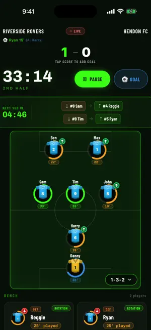 SquadSync: Football Coach screenshot 1