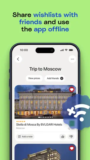 Скриншот Островок – Отели и Гостиницы на iPhone 8