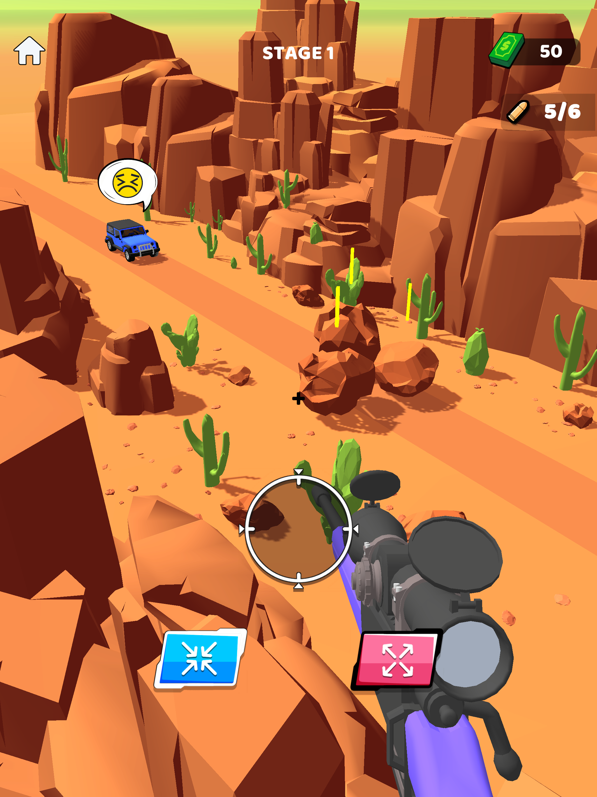 Magical Bullet - Sniper Puzzle screenshot 9