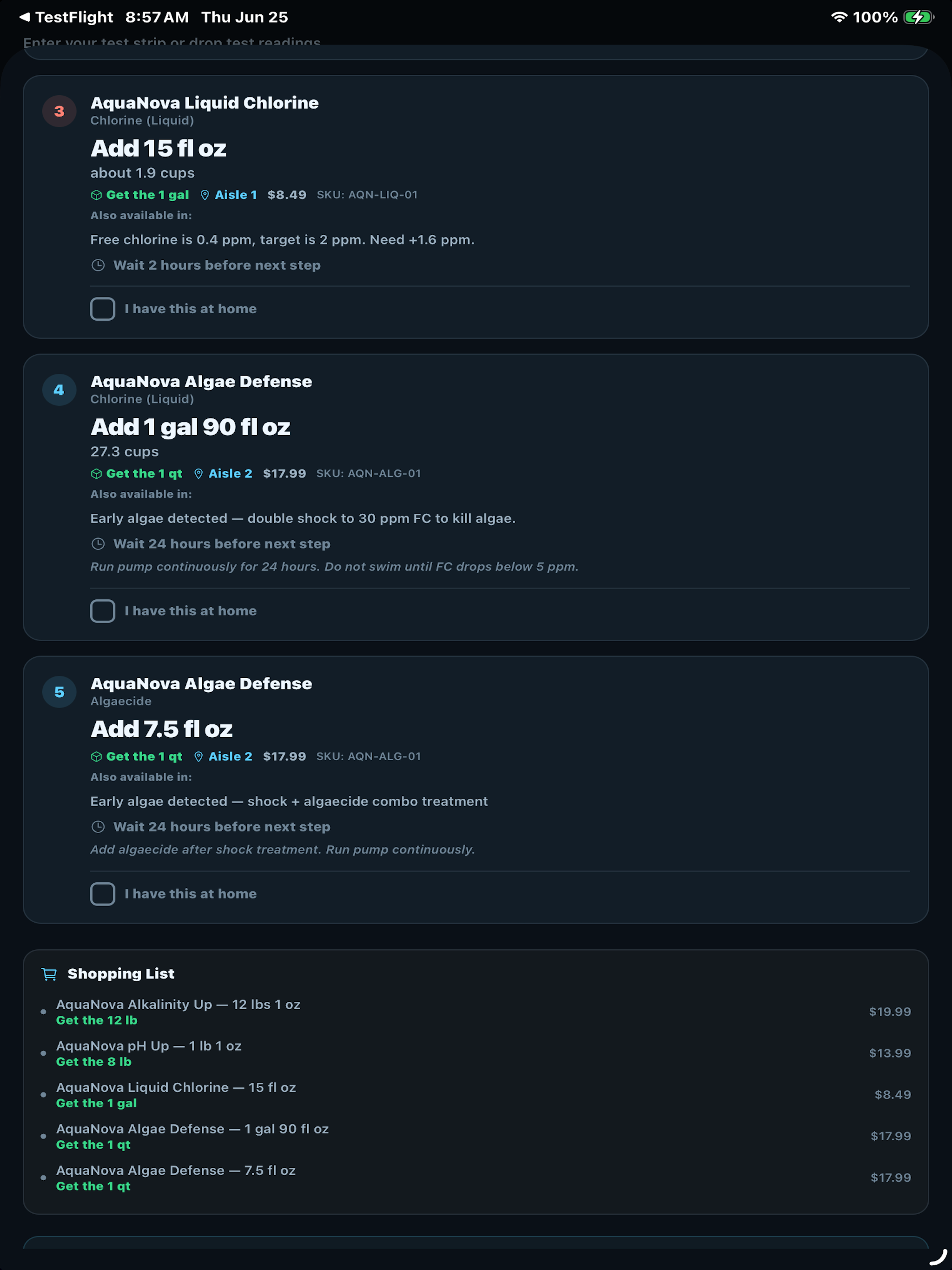 MyPoolGuy: Pool Care & Test screenshot 11