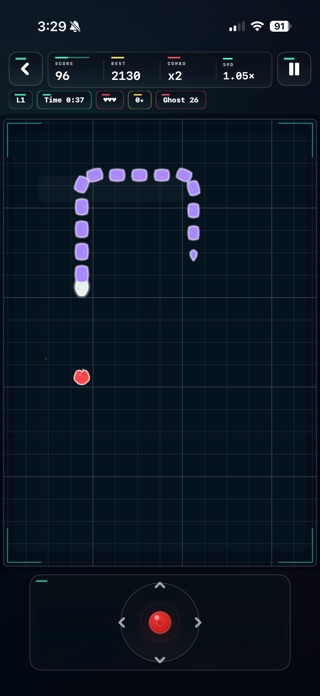 Snake-Rush Arcade screenshot 2