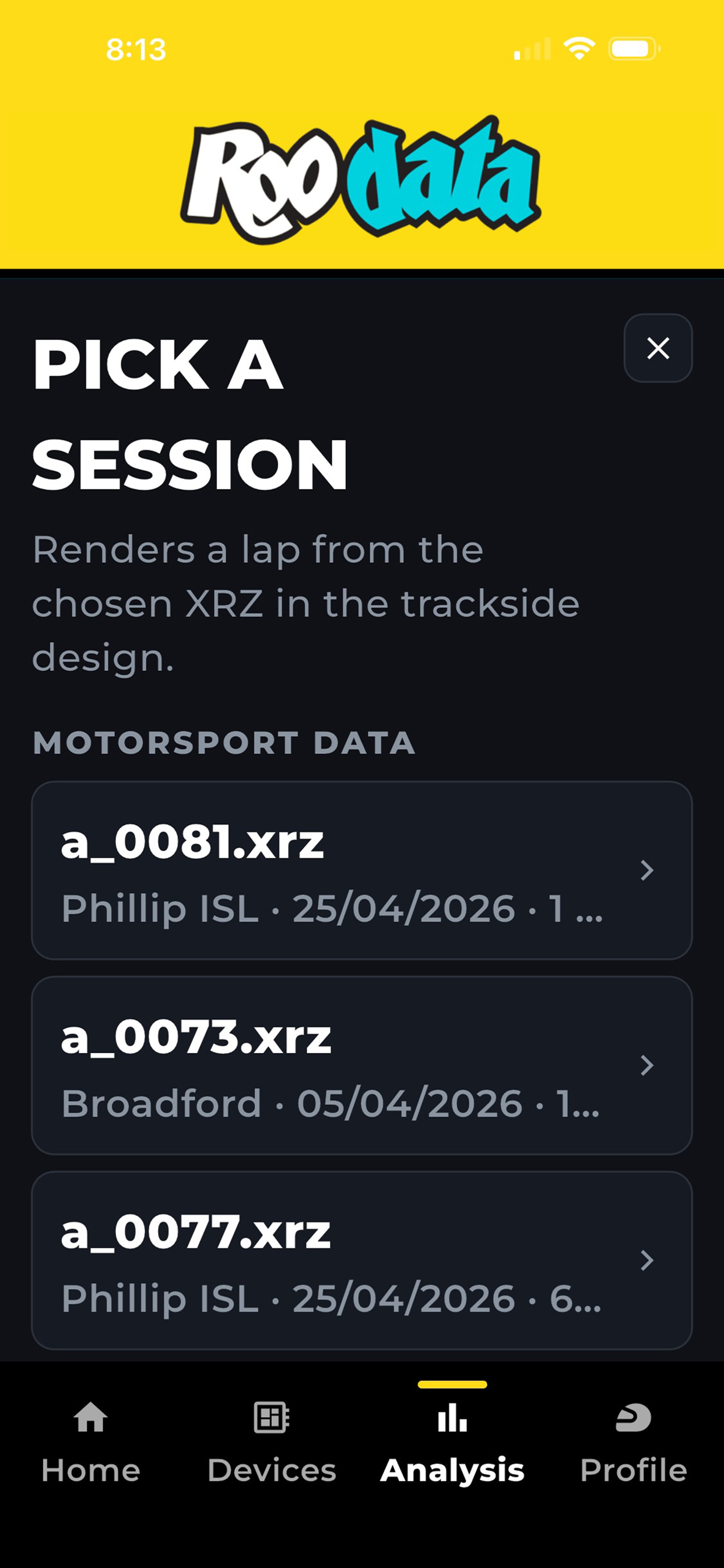 Roo Data Motorsport