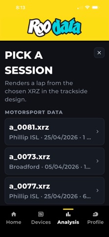 Roo Data Motorsport screenshot