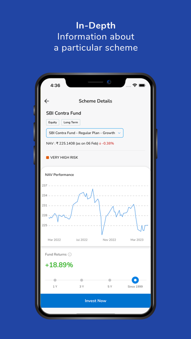 SBI Mutual Fund - InvesTap Screenshot