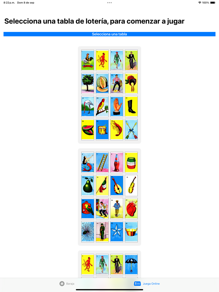 Game Loteria Mexicana