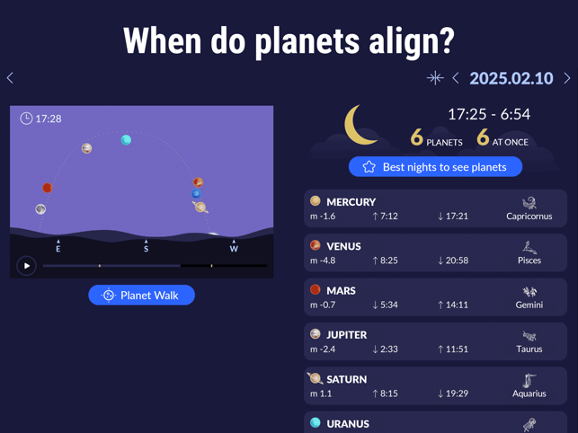 ‎Star Walk 2 Pro: Sky Map Live Screenshot