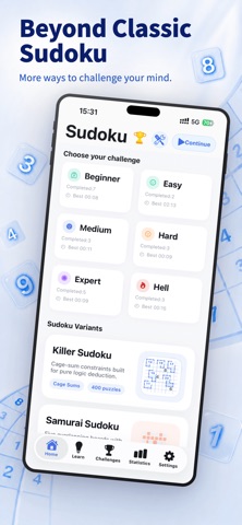 Sudoku - No Ads Killer Puzzle iPhone screenshot