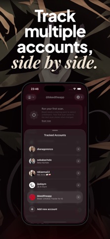 Bleed: Unfollow Tracker for IG Screenshot 5 of 10