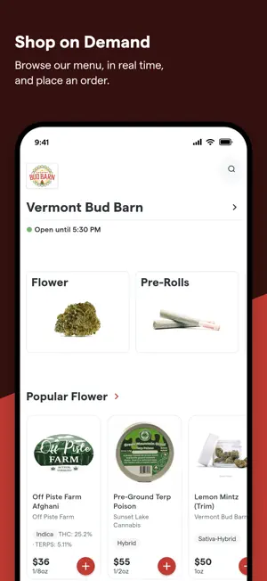 Vermont Bud Barn screenshot 1