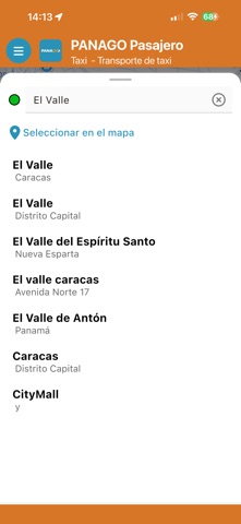 PANAGO Pasajero Screenshot 2 of 4
