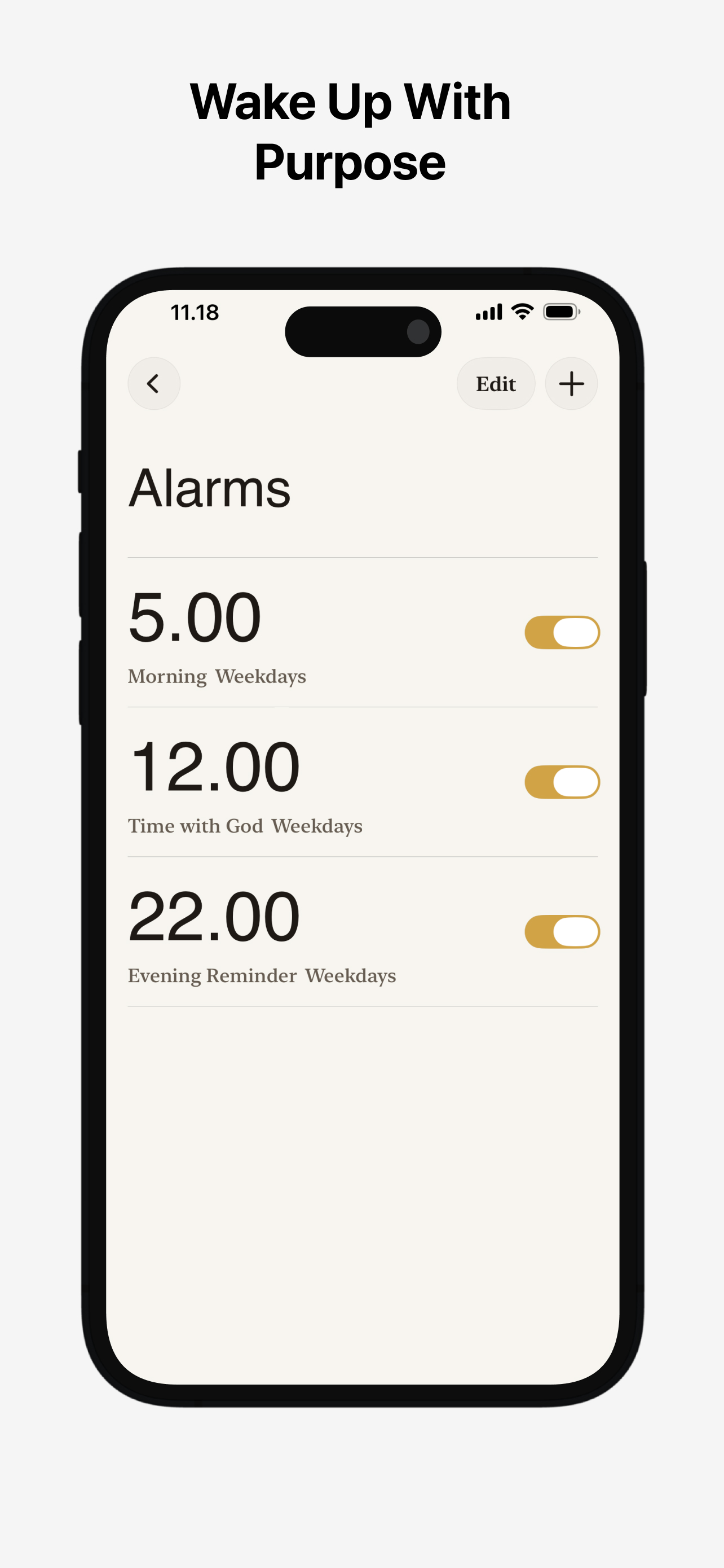 God First: Bible Alarm screenshot 2