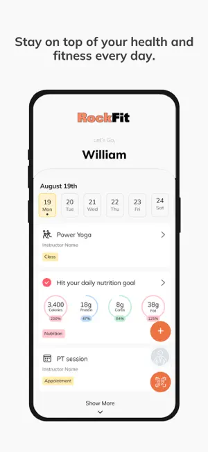 RockFit screenshot 2