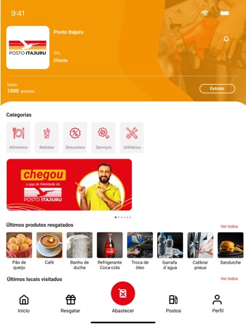 Posto Itajuru iPad screenshot