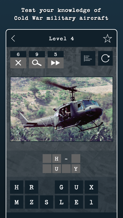 Screenshot #1 pour Guess the Cold War Aircraft