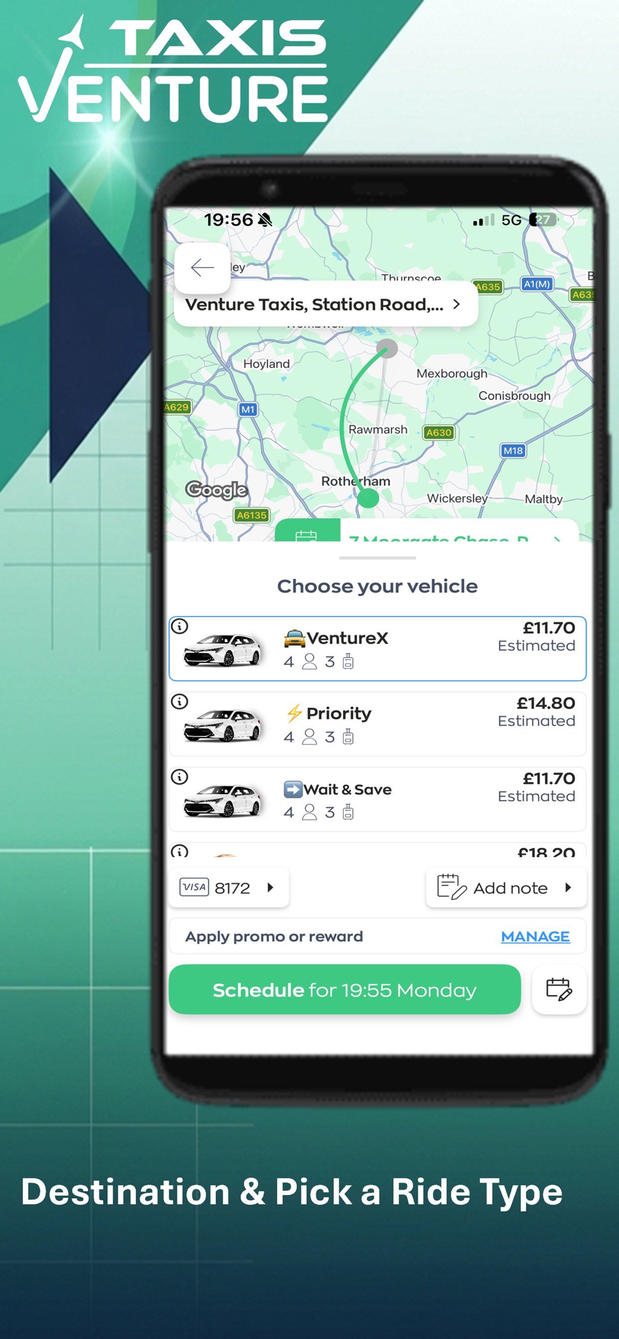 Venture Taxis screenshot 2