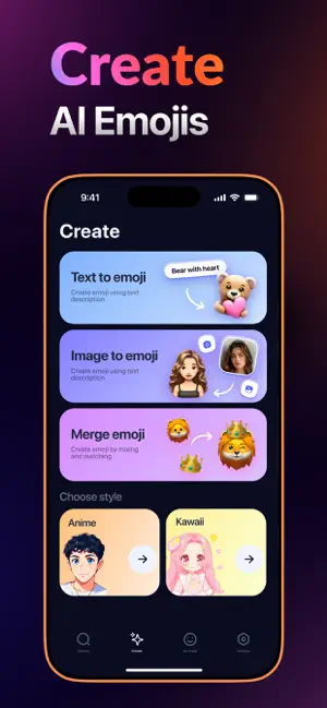 Gmoji: AI Emoji Maker iPhone screenshot 5