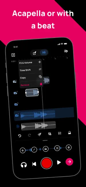 Voloco: Vocal Recording Studio iPhone screenshot 4