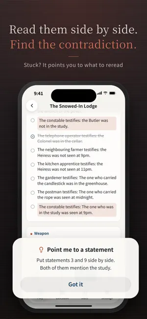 Casebook: Murder Mystery Logic screenshot 3