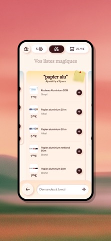 Jowzi iPhone screenshot 3
