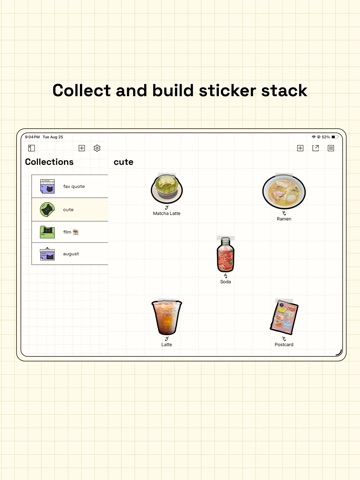 daplit: Sticker Journal & Zine iPad screenshot