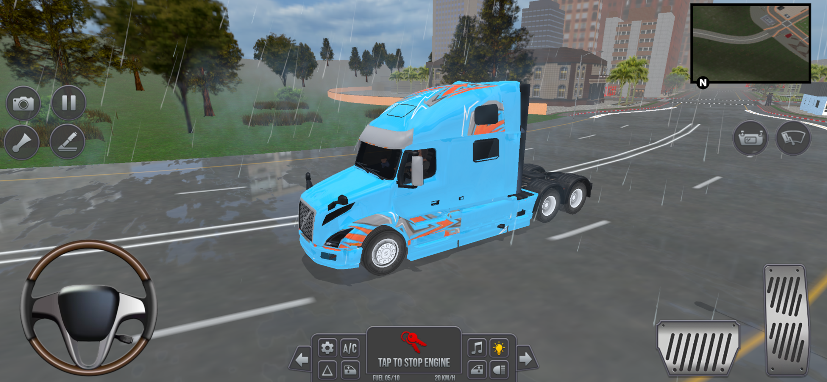 American Long Haul Driver
