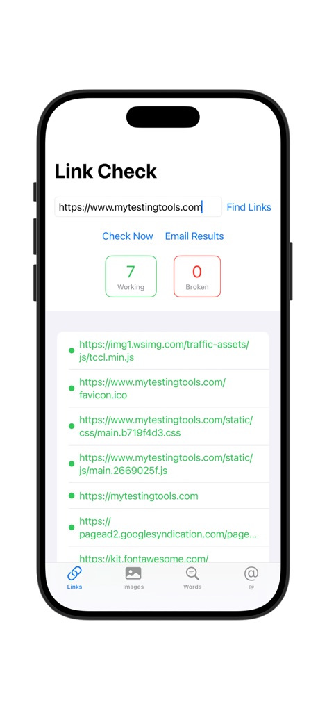 Link Check Pro - Developer Tools App | MWM