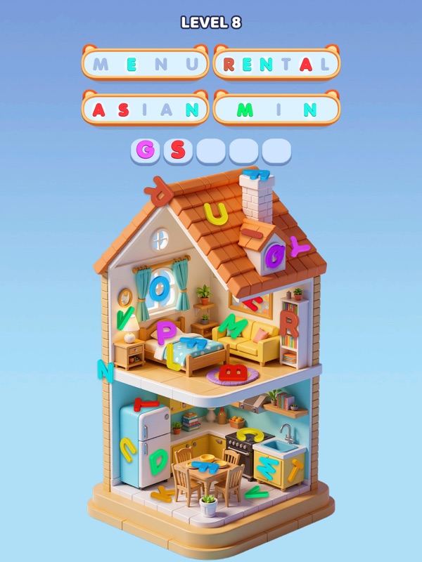 Word Screw Go : Puzzle 3D screenshot 6