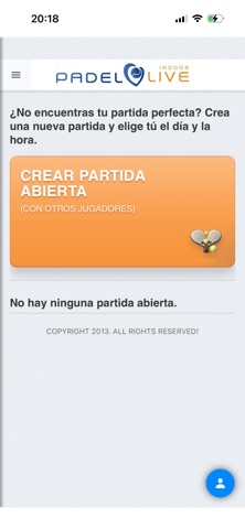Padel Live Indoor screenshot