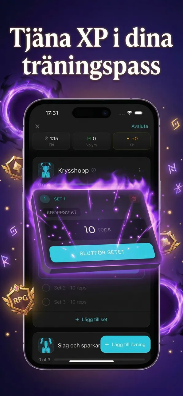 GymLevels: Ranked Gym Workouts iOS Mod IPA screenshot 1 - iOS app interface